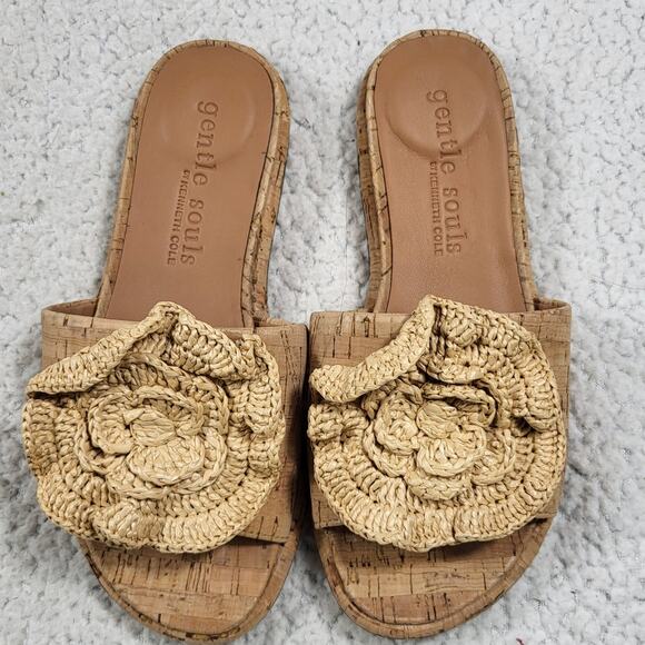 Kenneth Cole Gentle Souls Women's Lucy Slip-On Sandals Size 6 US - Picture 1 of 6
